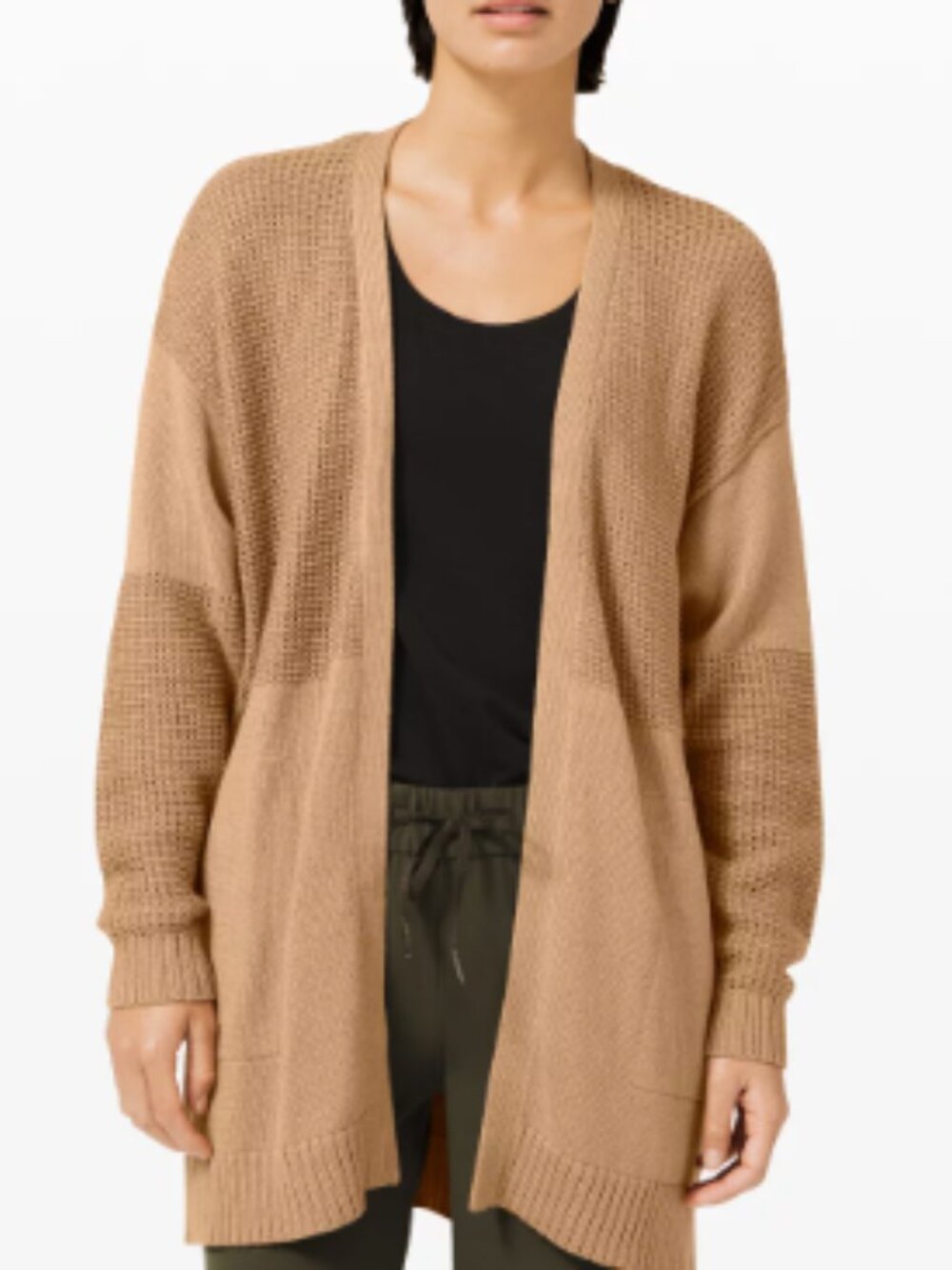 LuLulemon Size L/XL Easy Embrace Wrap Cardigan Sweater with Side Pockets